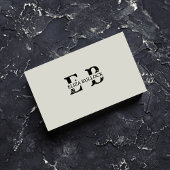 Modern en Fancy Visitekaartje