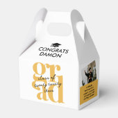 Modern en Fun AFSTUDEERDER Afstuderen Bedankdoosjes (Achterkant)