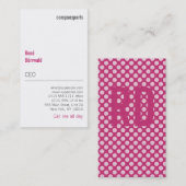 Modern en helder visitekaartje (Voorkant / Achterkant)