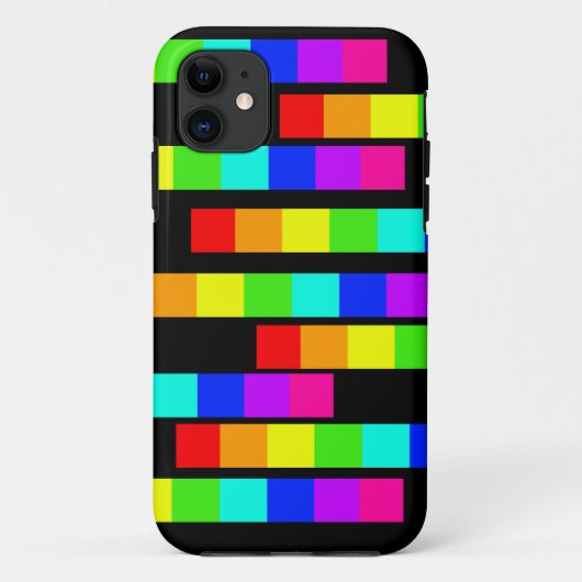 modern en koel kleurenpatroon Case-Mate iPhone case (Achterkant)