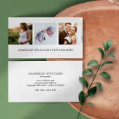 Modern en minimaal | Fotografie Visitekaartje