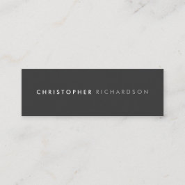 MODERN EN MINIMAAL No. 4 Skinny Visitekaartje