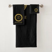 Modern en minimaal zwart & goud