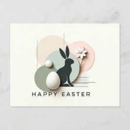 Modern en minimalistisch briefkaart