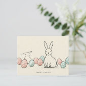 Modern en minimalistisch briefkaart (Staand voorkant)