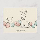 Modern en minimalistisch briefkaart (Voorkant)