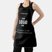 Modern en professioneel met aangepaste naam en Log Schort (Insitu)