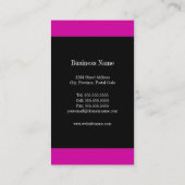 Modern en professioneel visitekaartje (Achterkant)