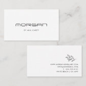 Modern en stijlvol Visitekaartje (Voorkant / Achterkant)