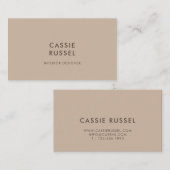 Modern en stijlvol Visitekaartje (Voorkant / Achterkant)