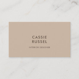 Modern en stijlvol Visitekaartje