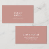 Modern en stijlvol Visitekaartje (Voorkant / Achterkant)