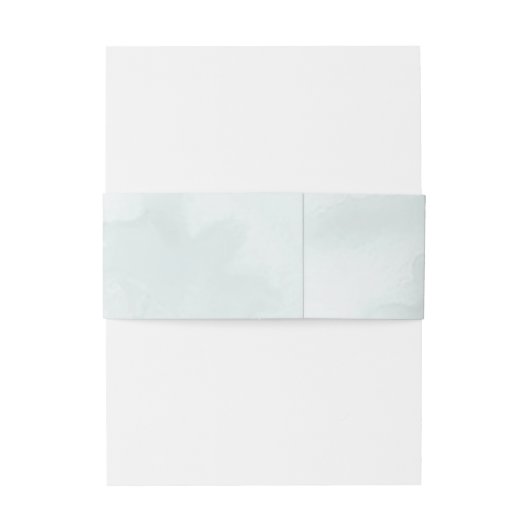 Modern en trendy blauw Roos bruiloft Uitnodigingen Wikkel (Achterkant Voorbeeld)