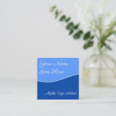 Modern en Trendy vormen het artistieke Visitekaart Vierkante Visitekaartje (Staand voorkant)