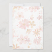 Modern Engels bruiloft uitnodiging (Achterkant)