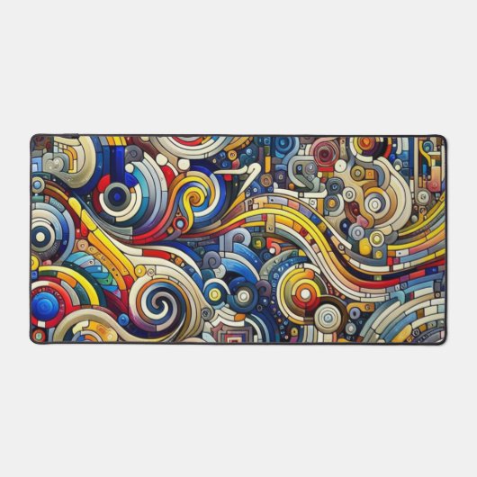 Modern engineering Cool electronic abstract Modern Bureaumat (Voorkant)