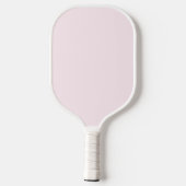 Modern enkelvoudig roze Initiaal monogram Pickleball Paddle (Achterkant)
