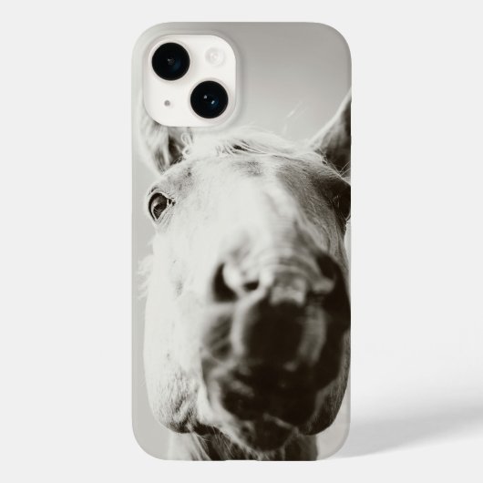 Modern Equestrian Your Horse Photo Case-Mate iPhone Case (Achterkant)