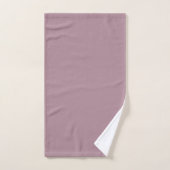 Modern Erfgoed Effen Stof Mauve Bad Handdoek (Handdoek)