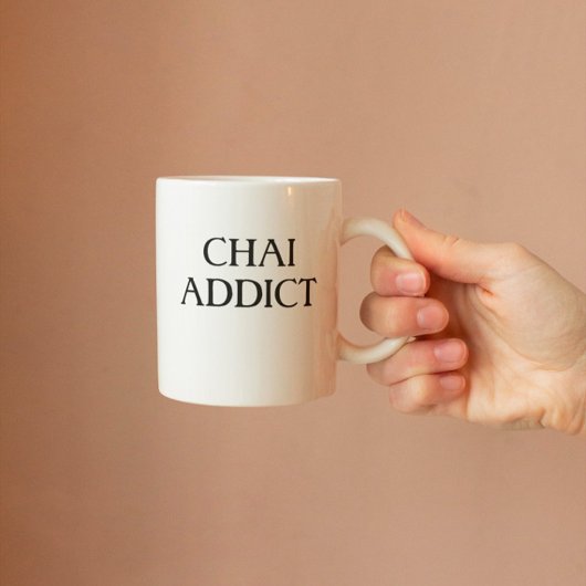 Modern Esthetisch Chai Verslaafd Grappig Arabisch Tweekleurige Koffiemok