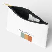 Modern Esthetisch Klein Retro Kleurenblok Etui (Open)