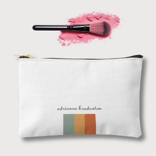 Modern Esthetisch Klein Retro Kleurenblok Etui