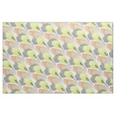 Modern esthetisch waterverf blad stof (Fat Quarter)