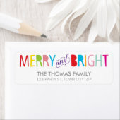 MODERN ETIKET smerig en helder, moedig kleurrijk (Insitu)