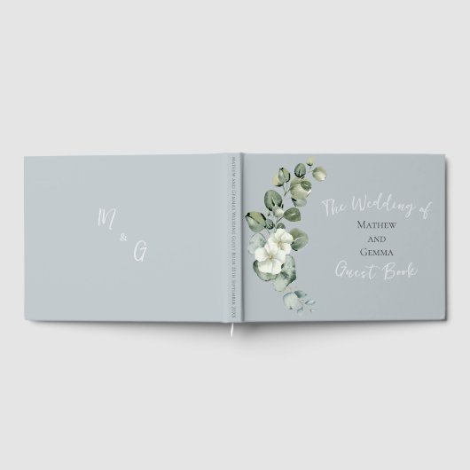 Modern Eucalyptus Design gastenboek (Volledig)