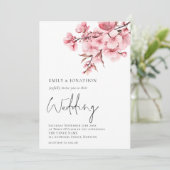 Modern Eucalyptus Elegant Script Sage Bruiloft Kaart (Staand voorkant)