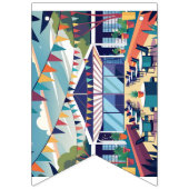 modern-event-locatie-versierd-met-bunting-banner vlaggetjes (Tweede vlag)