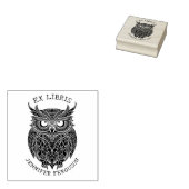 Modern Ex Libris  Uil, Aangepast boek Rubberstempel (Gestempeld)