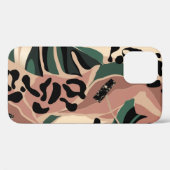 Modern exotisch patroon met luipaard. Creatief Case-Mate iPhone Case (Achterkant (horizontaal))