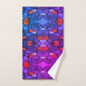 Modern expressionisme bad handdoek (Handdoek)