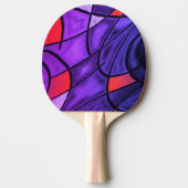Modern Expressionisme Tafeltennisbatje (Voorkant)