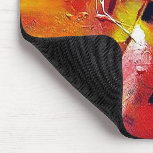 Modern Expressionist Abstract schilderen Trendy Muismat (Hoek)