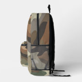 Modern Eye Catching Camouflage Bedrukte Rugzak (Rechts)