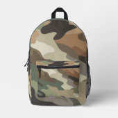 Modern Eye Catching Camouflage Bedrukte Rugzak (Voorkant)