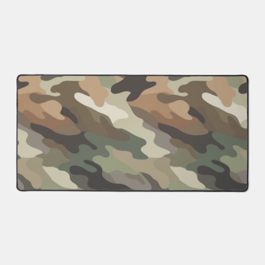Modern Eye Catching Camouflage Pattern Desk Mat (Voorkant)