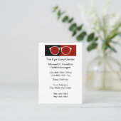 Modern Eye Doctor Medische benoeming Visitekaartje (Staand voorkant)