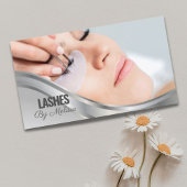 Modern Eyelash Beauty Make-up Artist Lash Extensio Visitekaartje