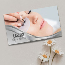 Modern Eyelash Beauty Make-up Artist Lash Extensio Visitekaartje