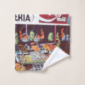 Modern Face on a Timeless Commerce, Jericho, Bad Handdoek (Wasdoekje)