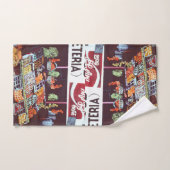 Modern Face on a Timeless Commerce, Jericho, Bad Handdoek (Handdoek)