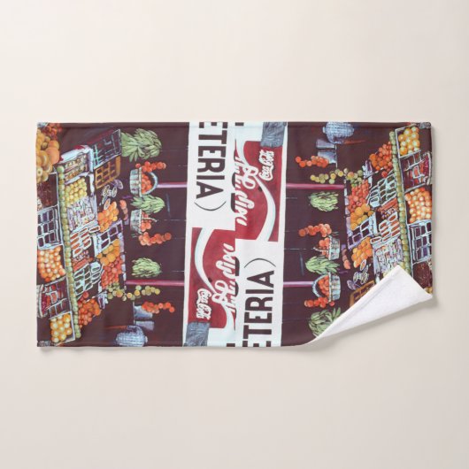 Modern Face on a Timeless Commerce, Jericho, Bad Handdoek (Handdoek)