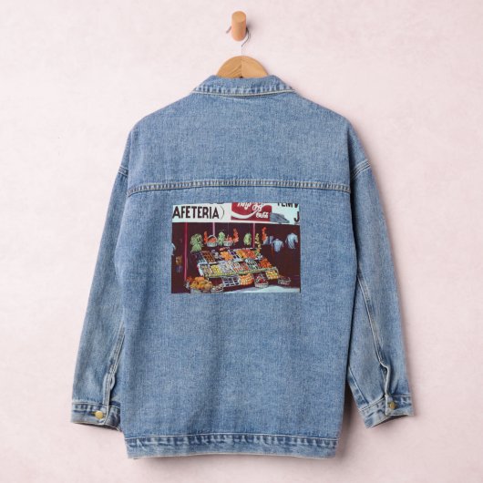 Modern Face on a Timeless Commerce, Jericho Israel Denim Jacket (Hangar)