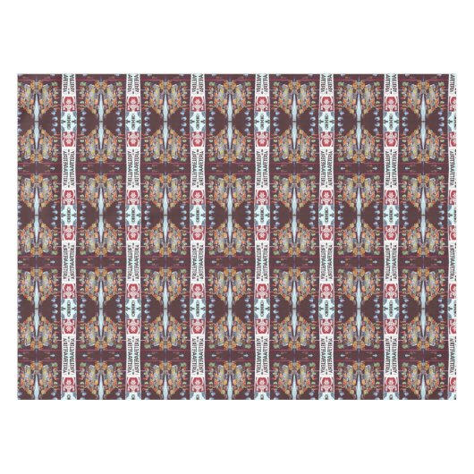 Modern Face on a Timeless Commerce, Jericho Tafelkleed (Voorkant (Horizontaal))