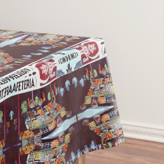 Modern Face on a Timeless Commerce, Jericho Tafelkleed (Voorbeeld)