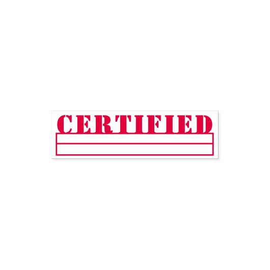 Modern factuurkantoor gecertificeerd  zelfinktende stempel (Design)