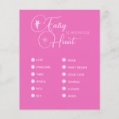 Modern Fairy Birthday Scavenger Hunt (Voorkant)